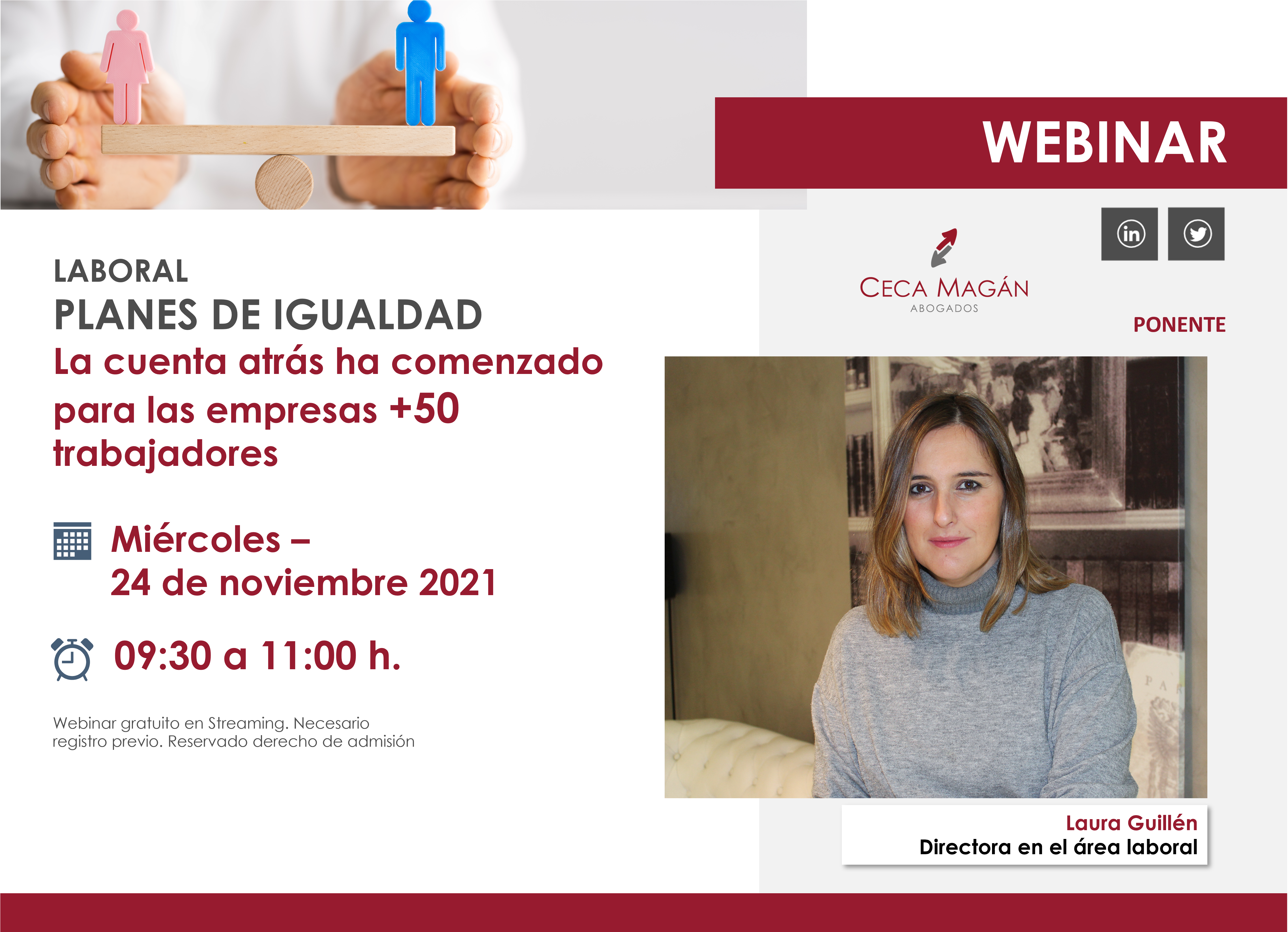 Planes de igualdad: la cuenta atrás ha comenzado para empresas +50 trabajadores