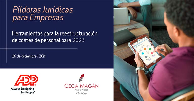 Evento CECA MAGÁN Abogados online sobre derecho laboral
