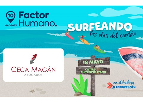 CECA MAGAN Abogados en el 10º Congreso Factor Humano en Madrid