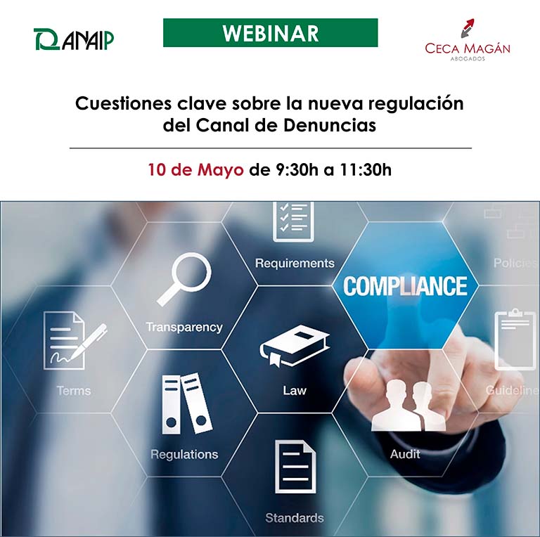 WEBINAR CECA MAGÁN Abogados sobre nueva normativa Canal de denuncias 