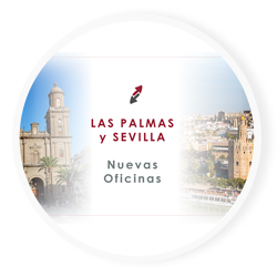 Nuestras Oficinas en Sevilla y las Palmas de Gran Canaria