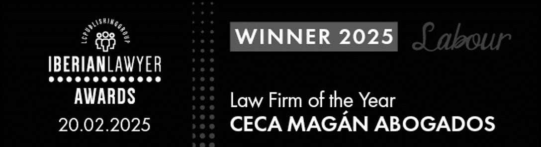 Mejor Firma del Año en Iberian Lawyer Labour Award 2025