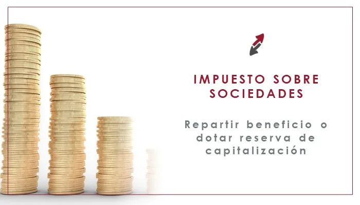 repartir beneficios o dotar reserva de capitalización