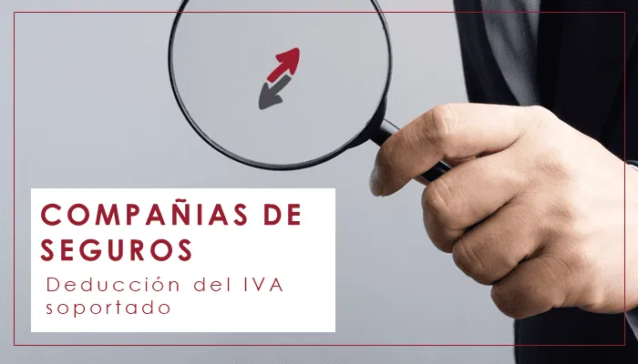  La gestión de cobro a favor del consorcio de compensación no permite la deducción del IVA soportado