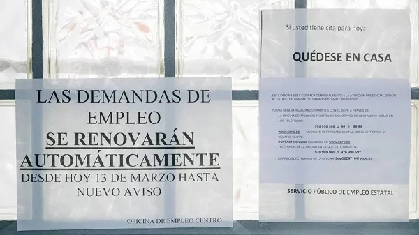 Las prestaciones por desempleo durante el Estado de Alarma