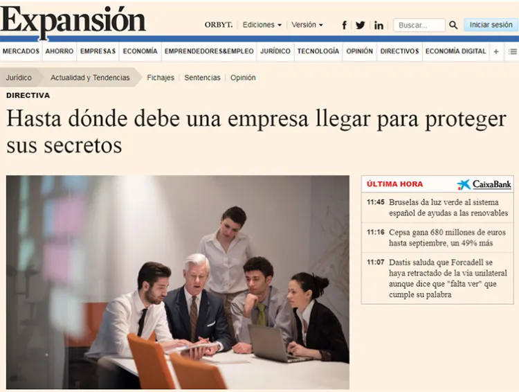 Hasta dónde debe llegar una empresa para proteger sus secretos