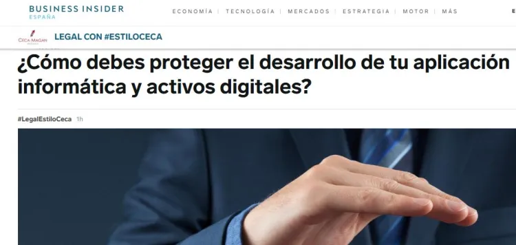 ¿Cómo debes proteger el desarrollo de tu aplicación informática y activos digitales?