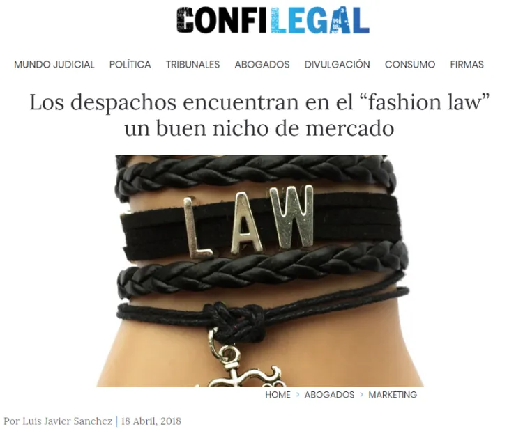 Los despachos encuentran en el “fashion law” un buen nicho de mercado