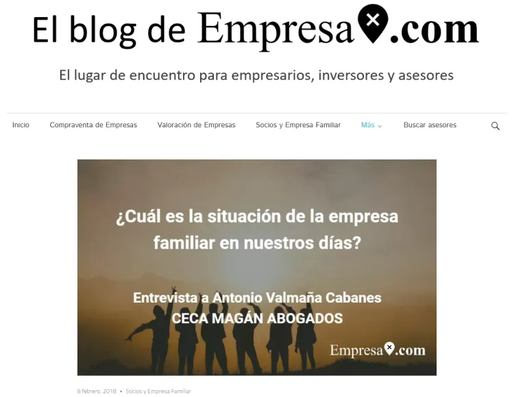 ¿Cuál es la situación de la empresa familiar en nuestros días?