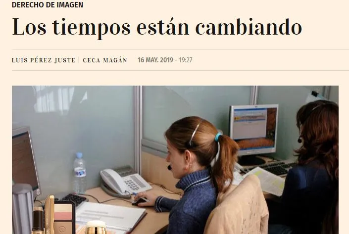 Derechos de imagen: los tiempos están cambiando