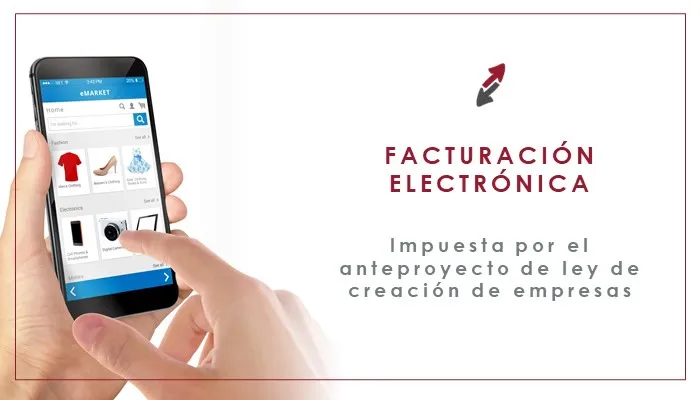 El Anteproyecto de Ley de creación impone la facturación electrónica a empresarios y profesionales