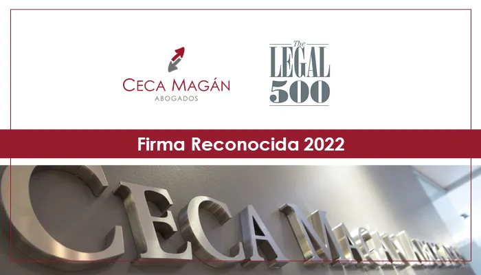 Best law firm recognized by the Legal 500 international directory