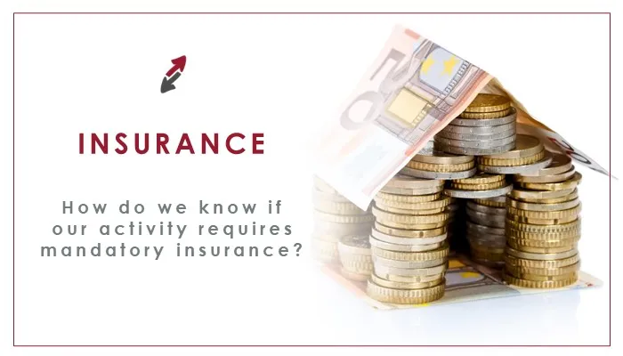 How to know if our activity requires mandatory insurance
