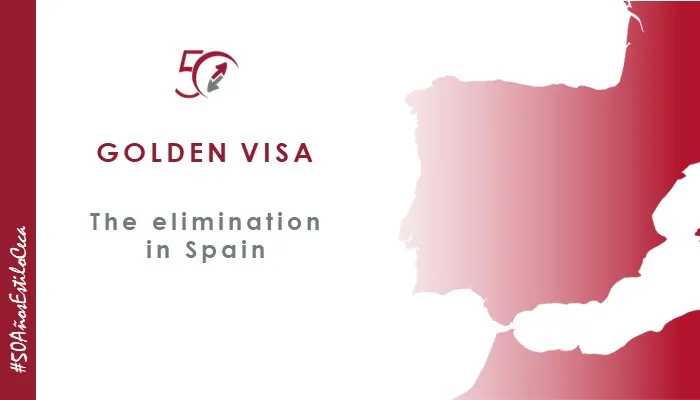 The elimination of the Golden Visa in Spain, expert lawyer of CECA MAGÁN Abogados