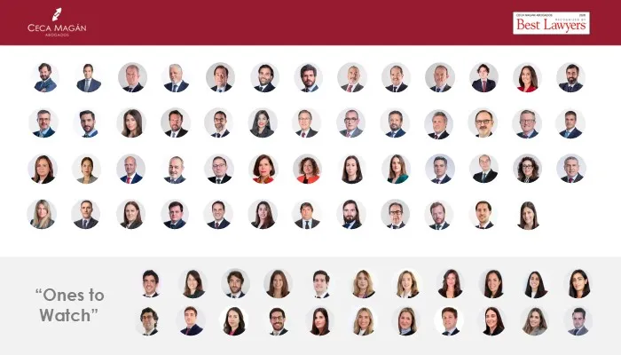 CECA MAGÁN Abogados, reconocidos mejores abogados en los Best Lawyers 2026