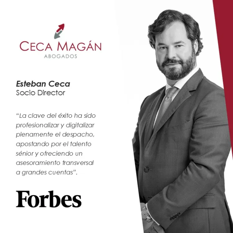 Entrevista: Esteban Ceca destaca la evolución estratégica de CECA MAGÁN Abogados como firma multidisciplinar